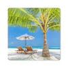 MuchoWow® Mauspad Mousepad Palme - Strandkorb - Produktbild-Vorschau 1
