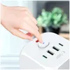 Tech-Protect power adapter PCL3X4 2xUSB/2xUSB-C, white Produktbild-Vorschau 13