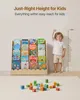 SucceBuy Libreria Montessori a 5 livelli, libreria per Anteprima dell’immagine prodotto 5