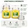 Candela profumata alla citronella - Set da 2 – Allontana le Anteprima dell’immagine prodotto 2