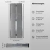 TRUTZHOLM Rollstuhlrampe klappbar 213 cm 272 kg Alu grau Produktbild-Vorschau 3