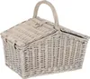 Picknickkorb geflochtene Weide + Zubehör 23 tlg. für 4 Produktbild-Vorschau 3