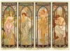 D-Toys Puzzle Alphonse Mucha Kunst 1000 Teile Jigsaw Puzzle Voir les images du produit 1