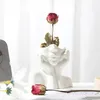 Dekovase Keramik Vase, Pampasgras Vasen matt Produktbild-Vorschau 3