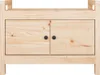 vidaXL Lavice do předsíně 80x40x60 cm Masivní borovicové Náhled obrázku produktu 3