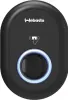 A black Webasto EV charging station mounted on a white background. Produktbild-Vorschau