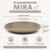 Pflanztopfuntersetzer Mira Taupe Ø 49cm - Frostsicher & Produktbild-Vorschau 3