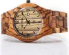 Alienwork Armbanduhr Herren Damen Braun Holz-Armband Produktbild-Vorschau 3