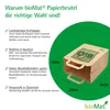 bioMat Sacchetti di carta compostabili da 8 l per rifiuti Anteprima dell’immagine prodotto 4