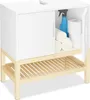 Relaxdays Waschbeckenunterschrank mit Ablage HBT: Produktbild-Vorschau 1