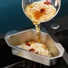 Abfluss Küchenspülsieb Edelstahl Spülsieb mit Saugnapf für Produktbild-Vorschau 5