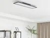 Lindby LED-Panel Enhife, schwarz, 80 x 20 cm, Metall, Produktbild-Vorschau 3