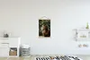 MuchoWow® Textilposter Pferd - Äste - Porträt 60x90 cm mit Produktbild-Vorschau 2