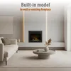 Classic Fire LED Heater Chicago 67x23x62cm elektrický krb Náhled obrázku produktu 12