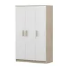 Armoire pour enfants 120 cm - Sonoma/blanc avec poignées Voir les images du produit 1