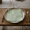 MANK Serviette Benjamin in Salbei aus Tissue 3-lagig, 33 x Produktbild-Vorschau 1