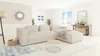 S-STYLE MÖBEL - Modernes Ecksofa Bello aus Beige Cord mit Produktbild-Vorschau 2
