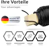 ECENCE Set de 4 fils pour fleurs galvanisés, 0,65mm fil de Voir les images du produit 14