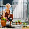 Relaxdays Gewächshaus Balkon, Pflanzsack, HxBxT: 153 x 89 x Produktbild-Vorschau 3