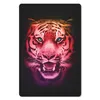 MuchoWow® Mauspad Mousepad Tiger - Orange - Rot 18x27 cm - Produktbild-Vorschau 1