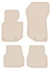 DURBAN Beige Velours-Fußmatten-Set für BMW 3 E36 Cabrio Produktbild-Vorschau 1