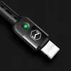 Kabel USB na Lightning Rychlý spirálový kabel 1,8 m černý Náhled obrázku produktu 10