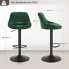 WOLTU Barhocker Barstuhl, Gute gepolsterte Sitzfläche aus Produktbild-Vorschau 7