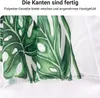 Duschvorhang Grün Blätter 180x200 cm Waschbar Produktbild-Vorschau 5