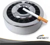 Starlet24® Windaschenbecher SILBER Gluttöter rund flach - Produktbild-Vorschau 3