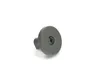 A single gray dishwasher roller wheel against a white background. Produktbild-Vorschau