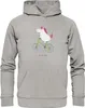 Mr. & Mrs. Panda Nachhaltiger Hoodie Einhorn Radfahrer Produktbild-Vorschau 1