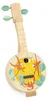 Janod Gioia Dschungel Banjo Golden  Golden One Size Produktbild-Vorschau 1
