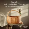 Creative Home Einkaufskorb Weidenkorb mit Henkel Produktbild-Vorschau 3