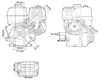 MAR-POL Spalovací motor 9 HP, 25 mm, pro čerpadla nebo Náhled obrázku produktu 20