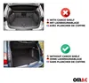 OMAC rivestimento del bagagliaio in gomma per VW Caddy Anteprima dell’immagine prodotto 3