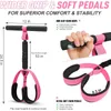 Bauchtrainer mit Widerstandsband - mit Griffen und Pedalen Produktbild-Vorschau 2