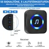 Wasserdichte Funk-Türklingel, Outdoor-Set mit 1 Sender + 1 Produktbild-Vorschau 3