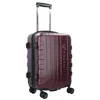 A burgundy suitcase with a telescopic handle and wheels, presented against a white background. Produktbild-Vorschau