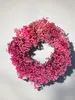 Schleierkraut Kranz in Pink, für Tür und Wand ca. 30 cm Produktbild-Vorschau 3