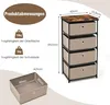 Product dimensions and load capacity information for a chest of drawers. Podgląd zdjęcia produktu