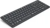 A black wireless keyboard is shown from a slightly elevated, diagonal angle against a white background. Anteprima dell’immagine prodotto