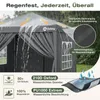 Sekey Faltpavillon 2x2 m wasserdicht UV50+ Gartenpavillon Produktbild-Vorschau 4