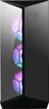 A black computer tower with RGB lighting visible through a glass panel. Anteprima dell’immagine prodotto