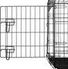 Cage pour chien Luna, pliable, avec 2 portes - 121,5 x 75,5 Voir les images du produit 8