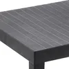 Close-up view of the textured surface of a dark gray outdoor table. Produktbild-Vorschau