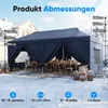 Quictent Pavillon 3x6m Faltpavillon Produktbild-Vorschau 5