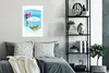 MuchoWow® Poster Strandkorb - Blumen - Sonnenschirm - Produktbild-Vorschau 4