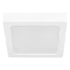 A white square LED panel light is shown from a slightly elevated diagonal angle against a white background. Náhľad obrázku produktu