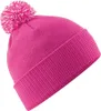 Snowstar Beanie Bonnet d'hiver - Couleur : Fuchsia/Off Voir les images du produit 2