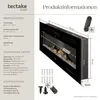 Elektro-Wandkamin Luci, 2 Heizstufen, Flammeneffekt - 91,5 Produktbild-Vorschau 5